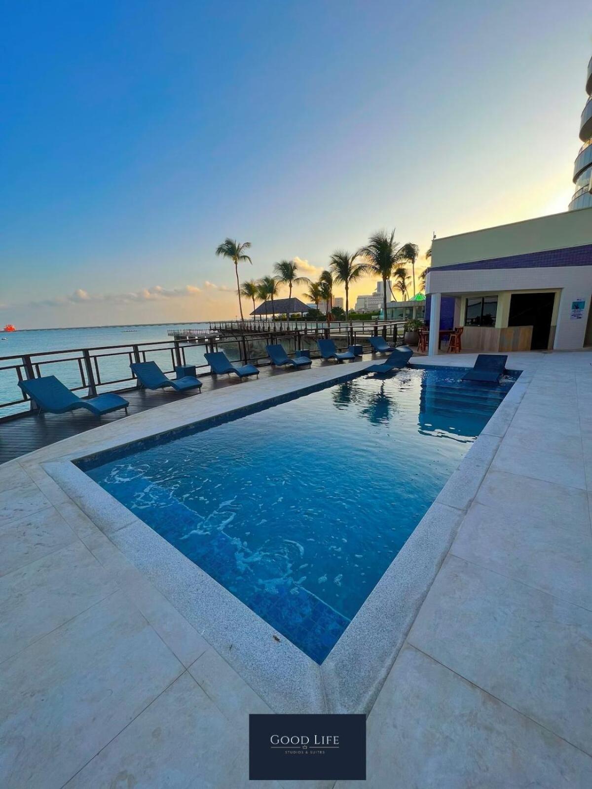 Iate Plaza - Calcadao - Frente Mar Flat 603 Apartment Fortaleza  Bagian luar foto
